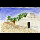 DJERBA - Aquarelles © Natacha LATAPPY Reproduction interdite